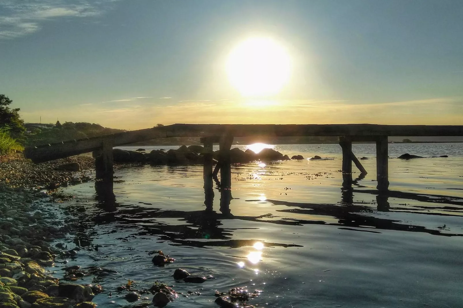 Maison de vacances pour 6 a Rønde-By Traum-Vue sur l'eau
