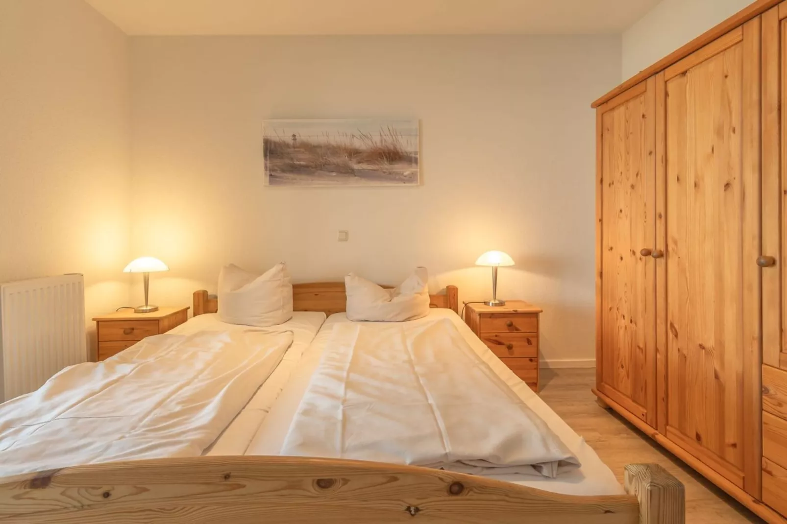 Kapitänshaus Gartendeck 64 qm Nr 501-Bedroom