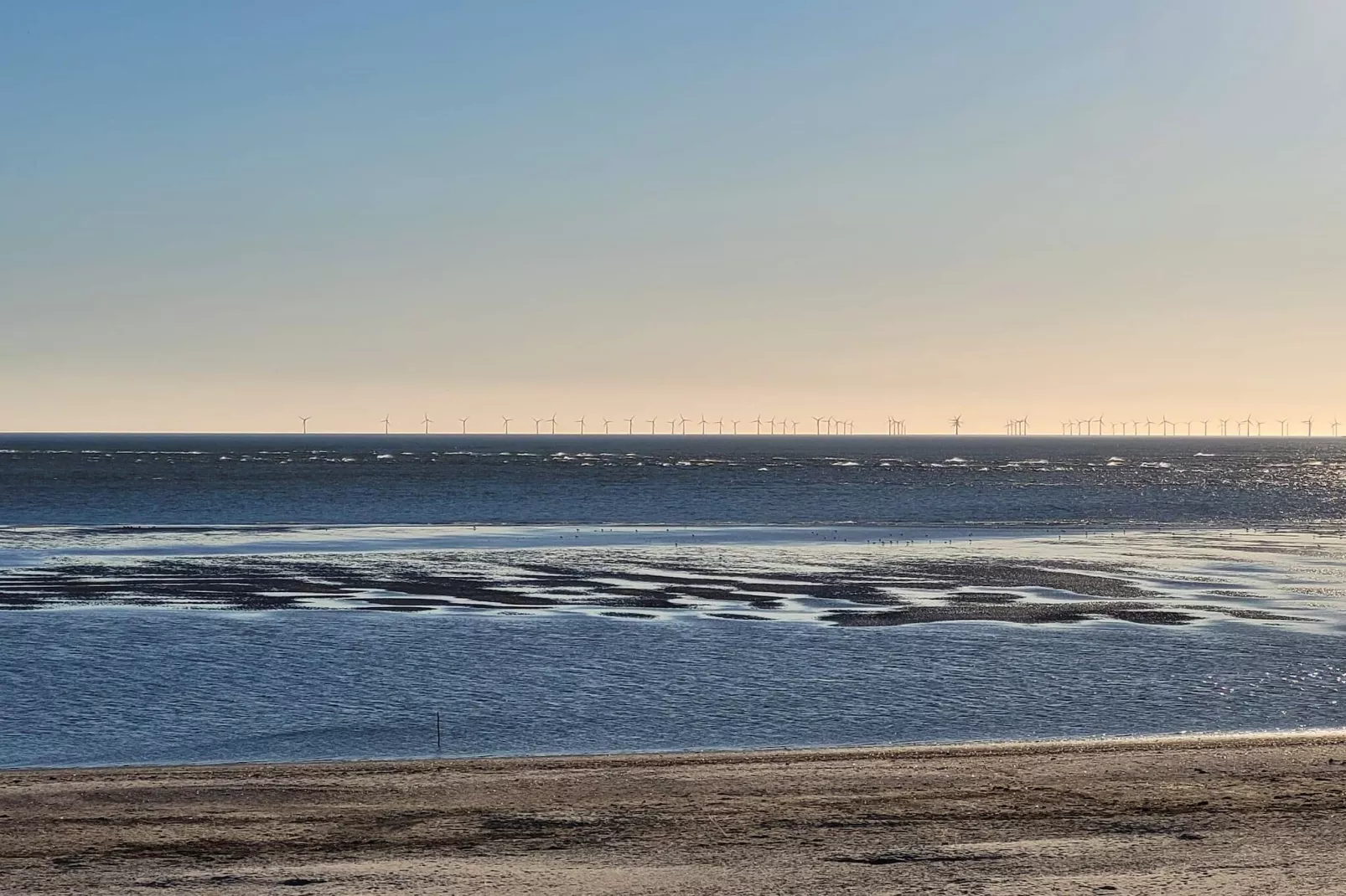 Refuge moderne a la plage a Blavand-By Traum-Vue sur l'eau
