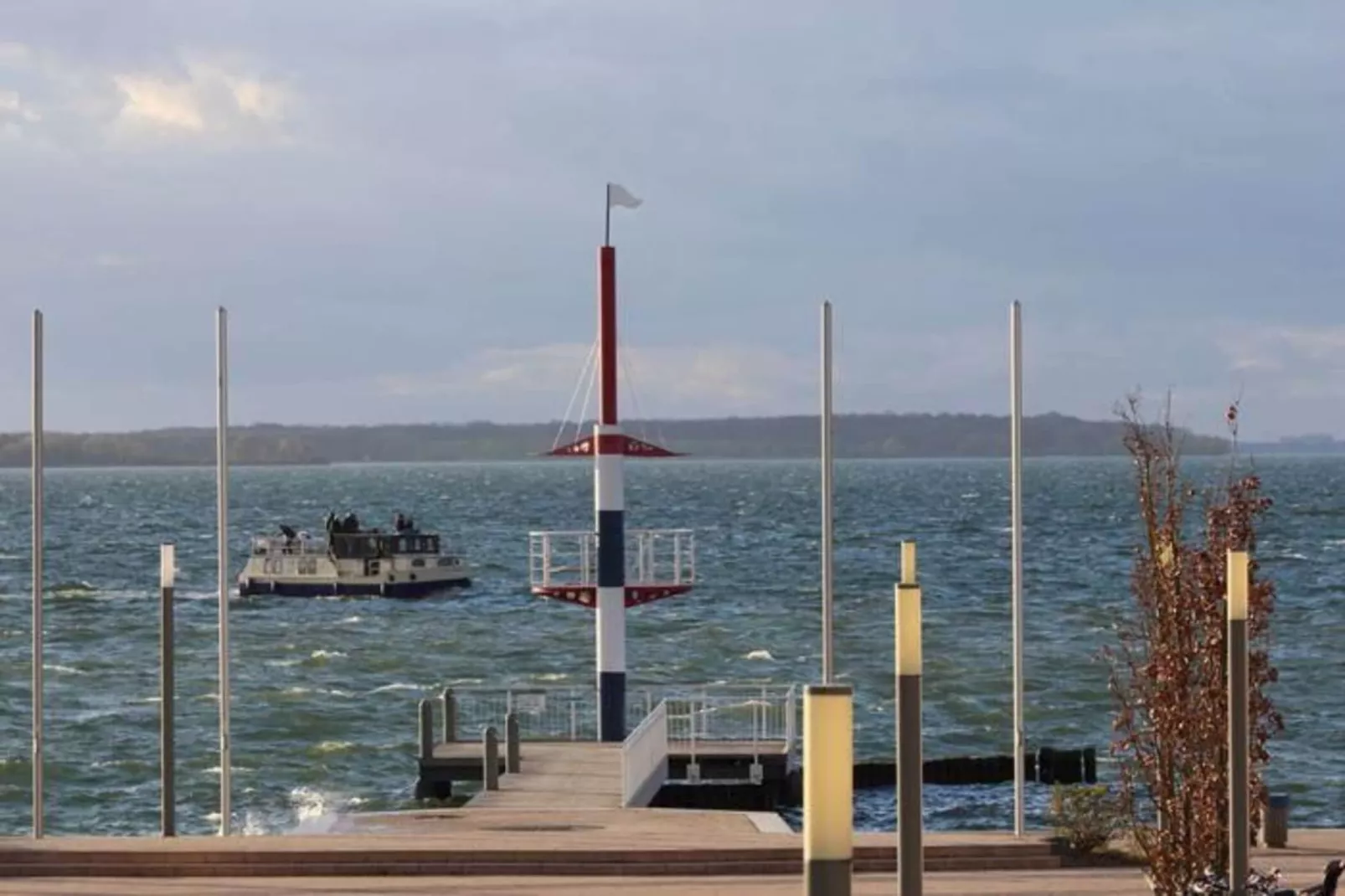 Kapitänsdeck 4 Pers 453-Gebiete Sommer 1 km