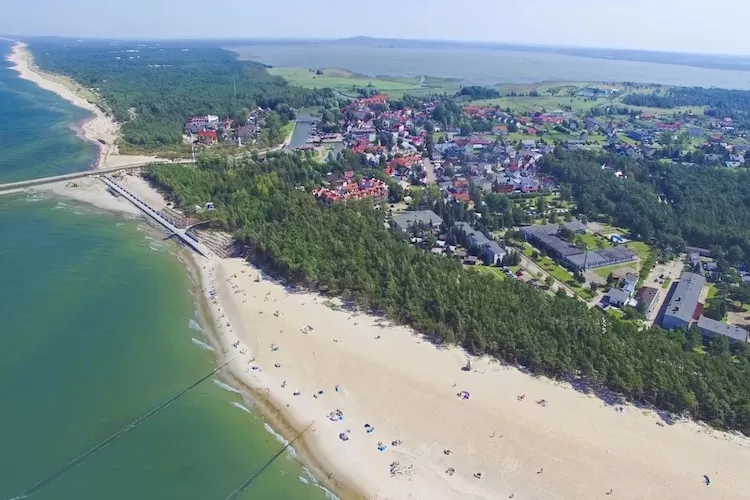 Połowa bliżniaka wakacyjnego w Rowach-Areas within 1km in summer