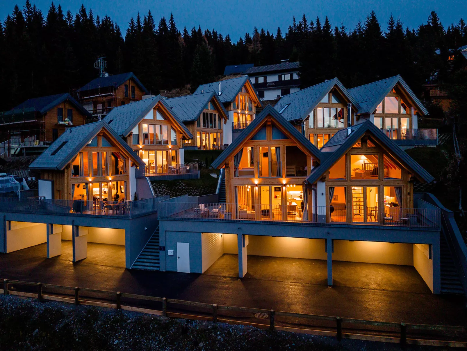 Chalet Nr. 4 mit 2 Schlafzimmern und Sauna-Inside