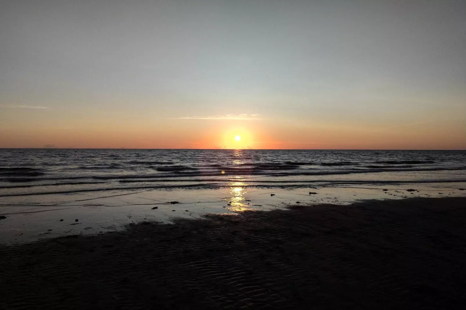 Maison de vacances pour 6 a Rømø-Vue sur l'eau