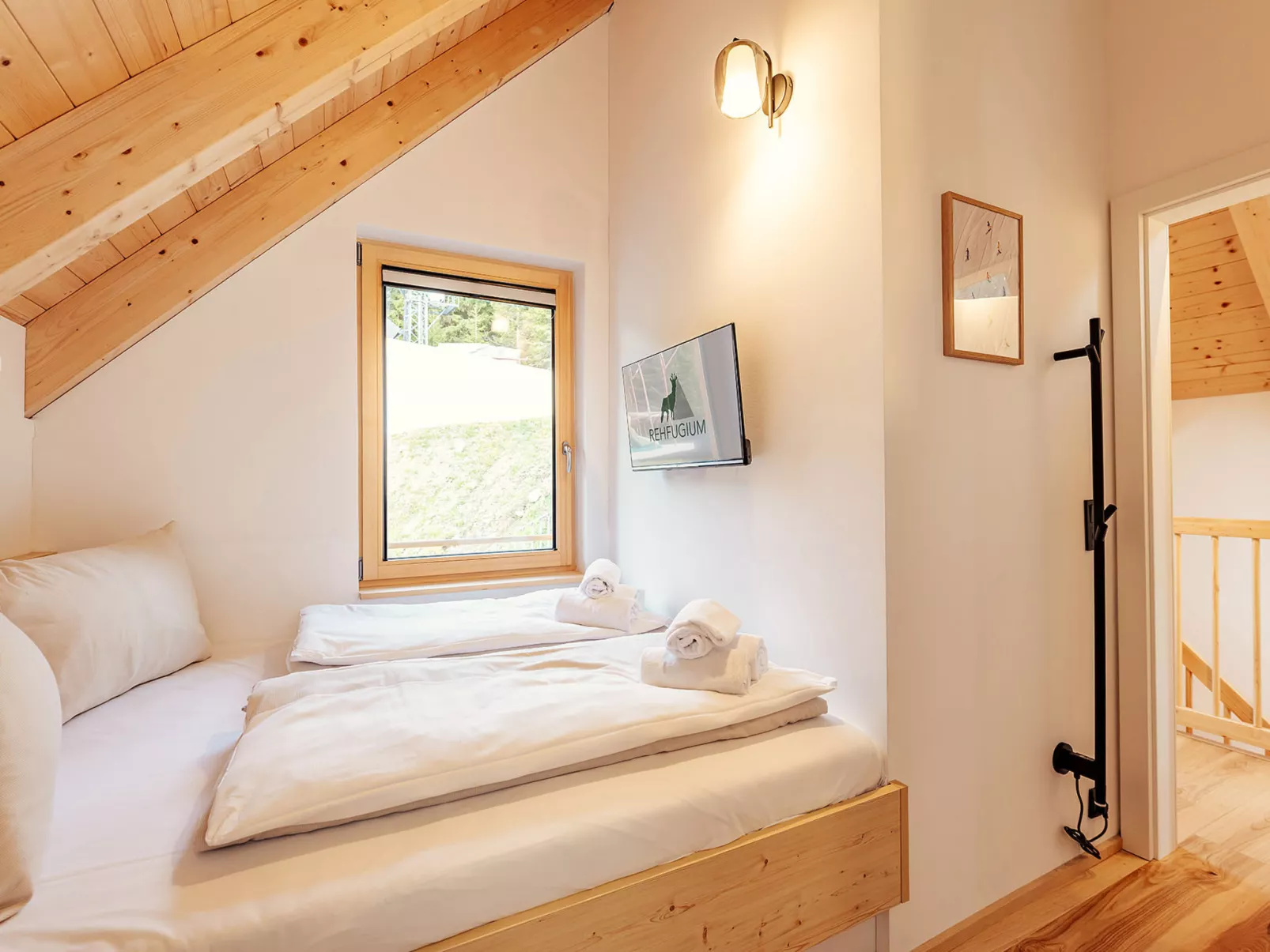 Chalet Nr. 4 mit 2 Schlafzimmern und Sauna-Inside