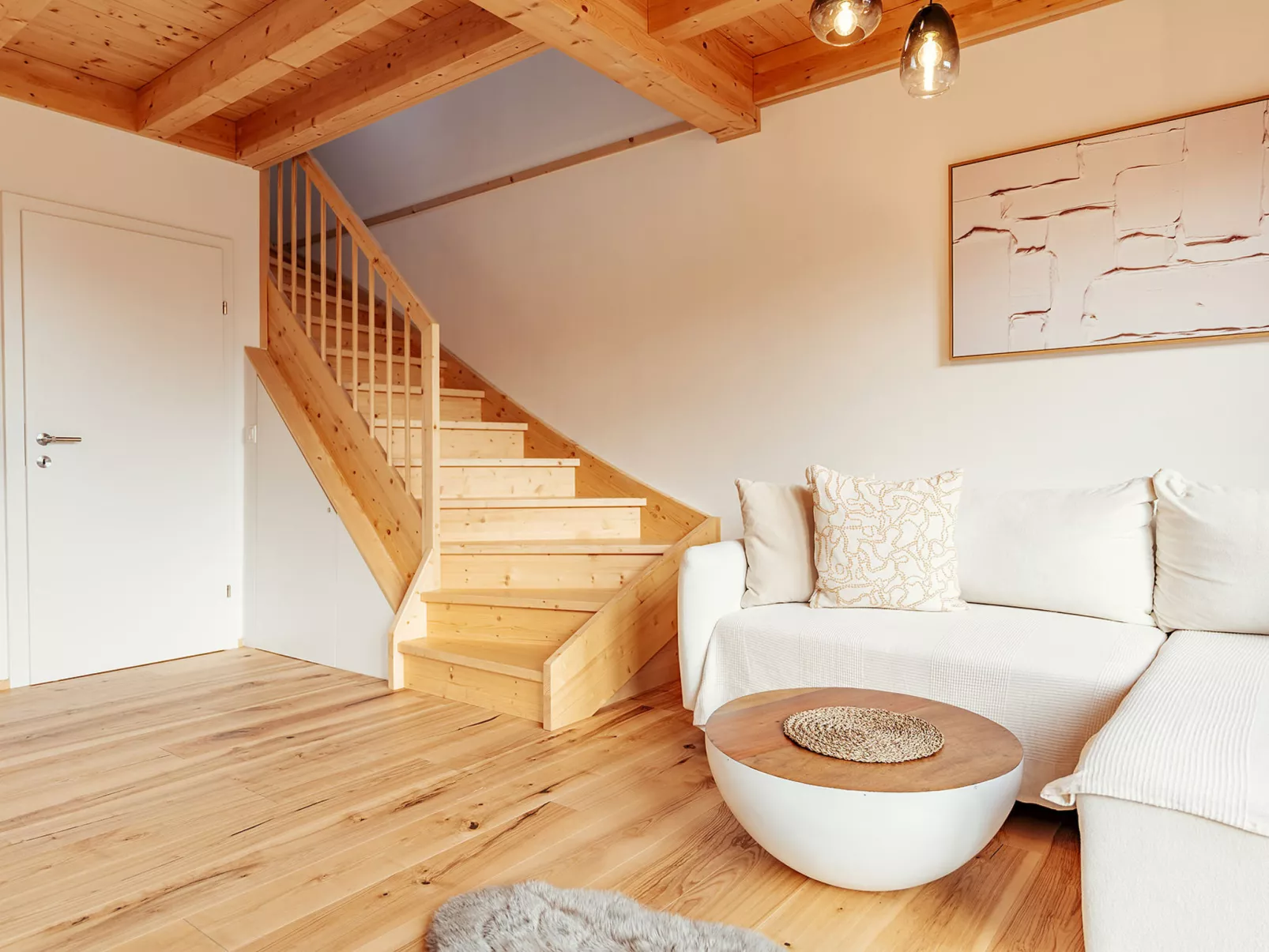 Chalet Nr. 4 mit 2 Schlafzimmern und Sauna-Inside