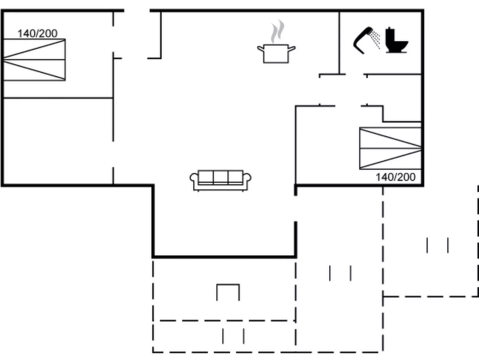 "Asmir" - 1.1km from the sea-Inside