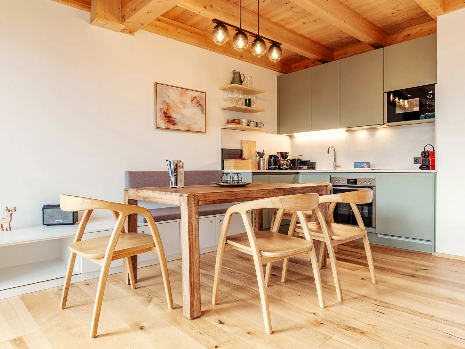 Chalet Nr. 4 mit 2 Schlafzimmern und Sauna-Inside