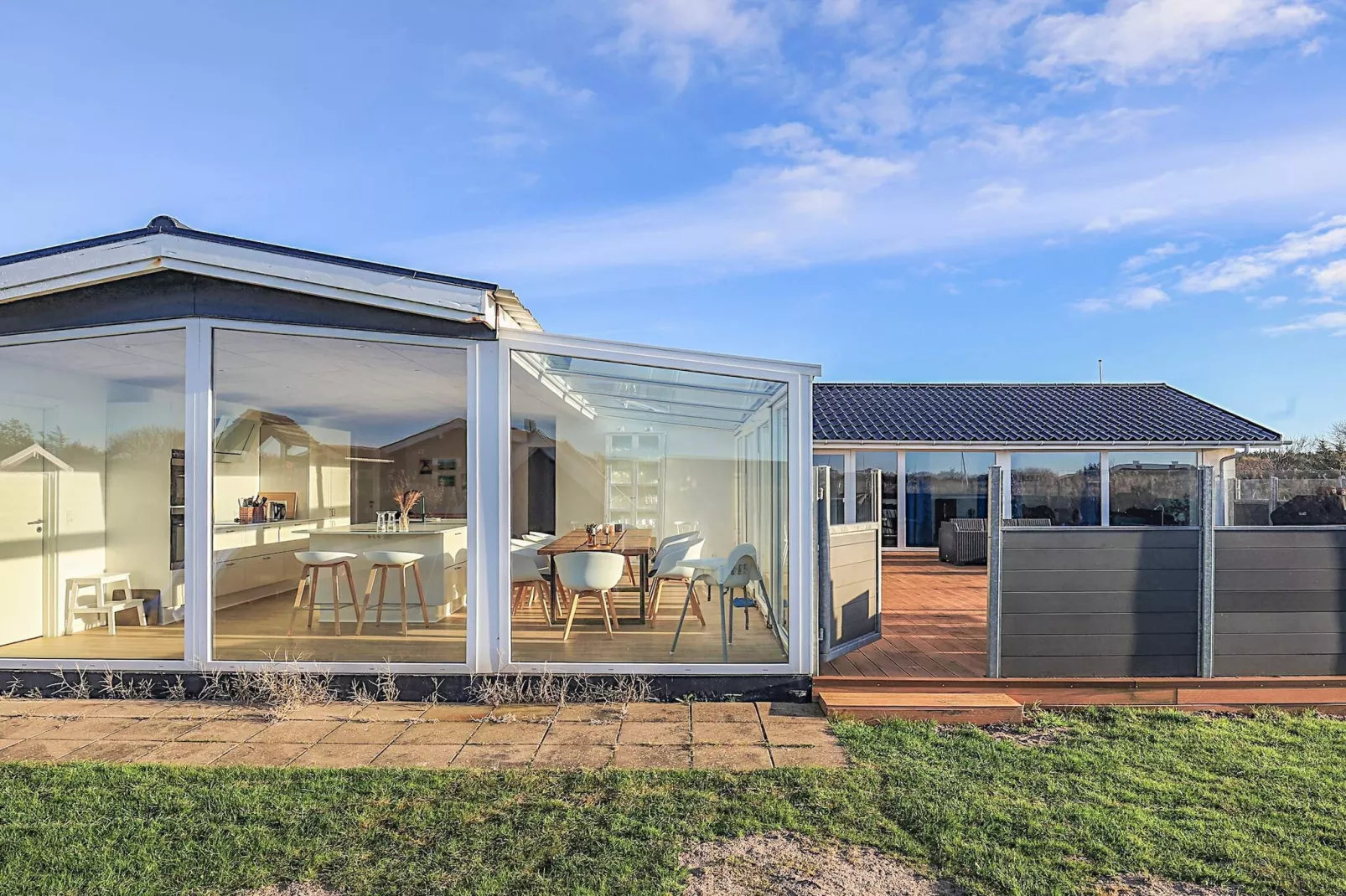 Luxurioses Refugium in Lokken -- By Traum Ferienwohnungen-Aussicht