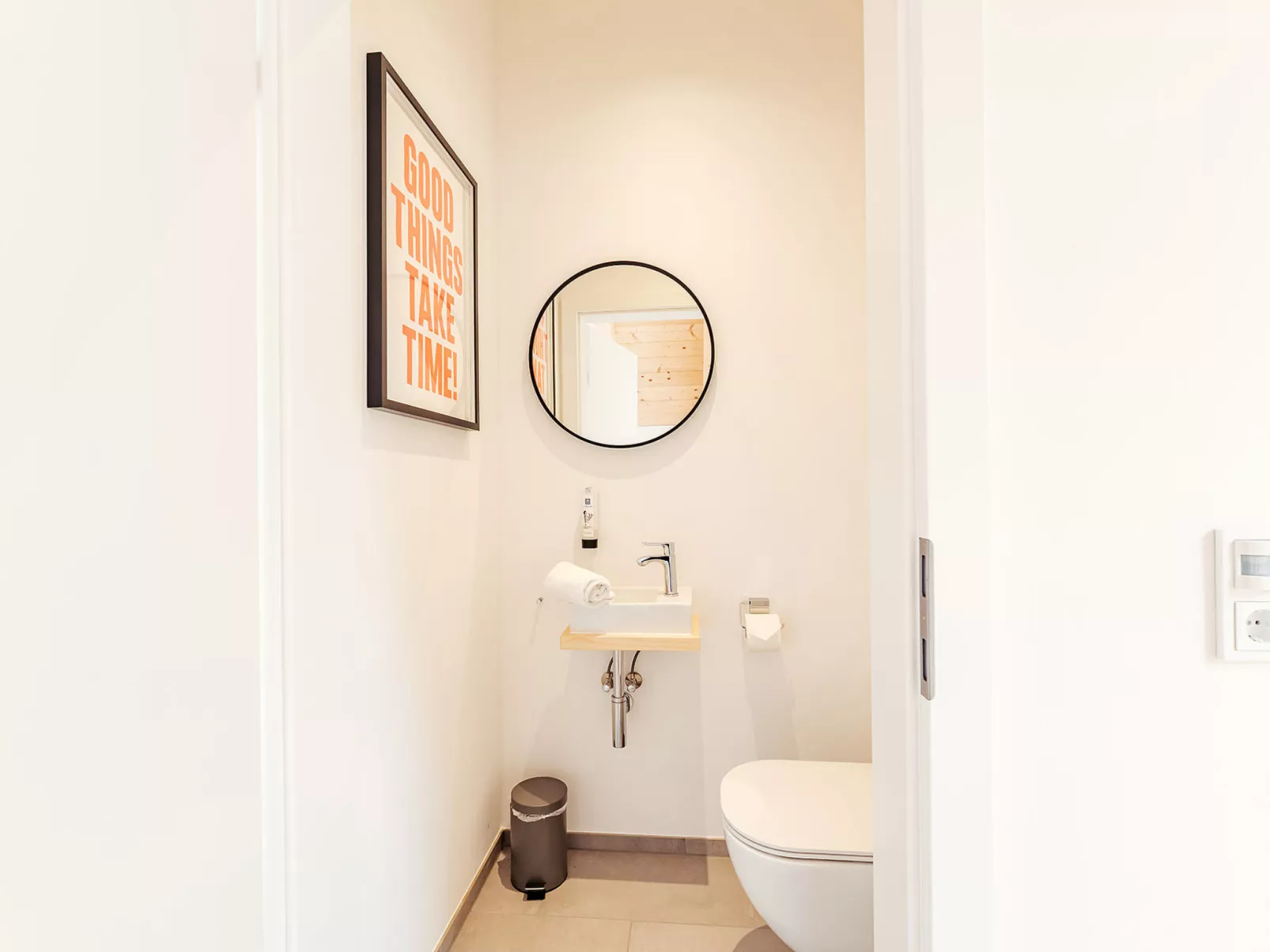 Chalet Nr. 1 mit 2 Schlafzimmern und Sauna-Dedans