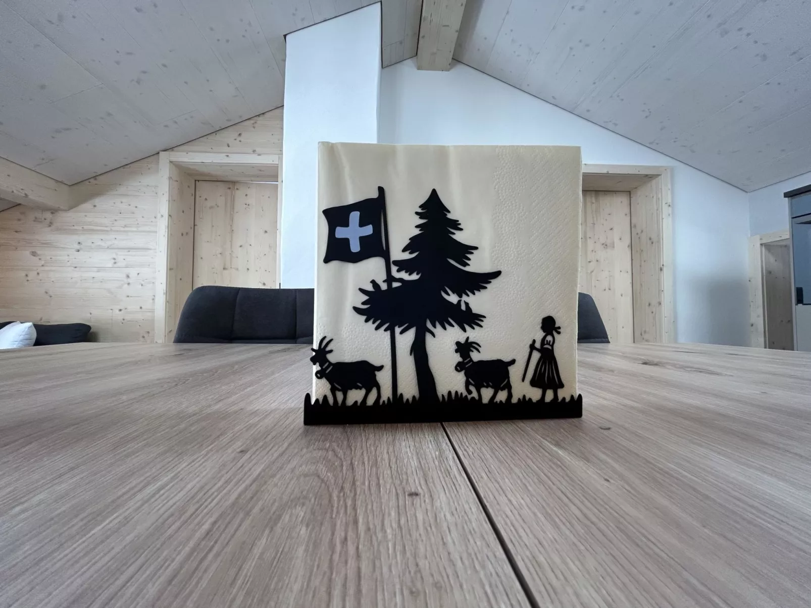 Alpenchalet Haldeli Dachwohnung-Inside