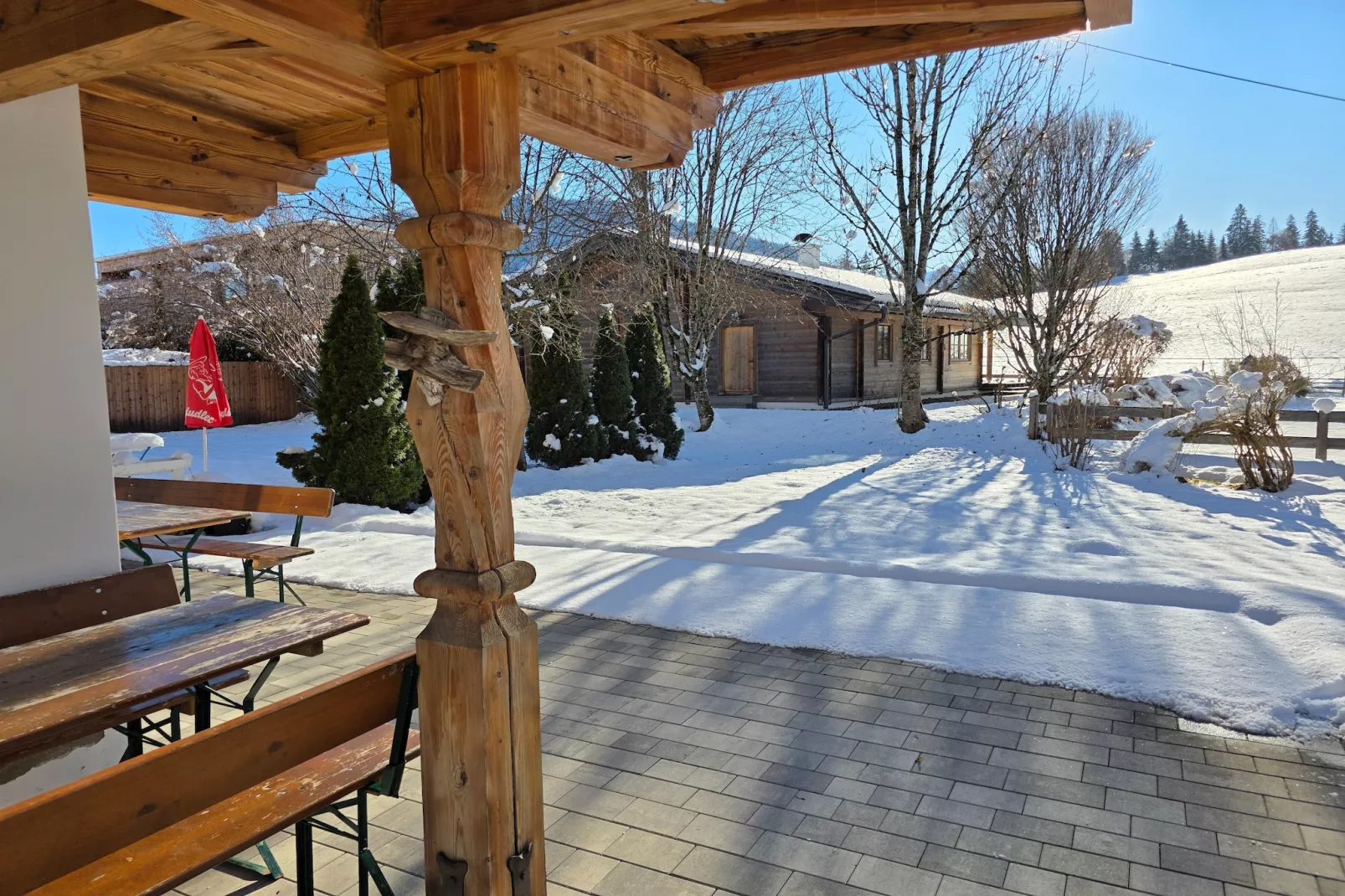 Apartment Schlögl-Terrace balcony