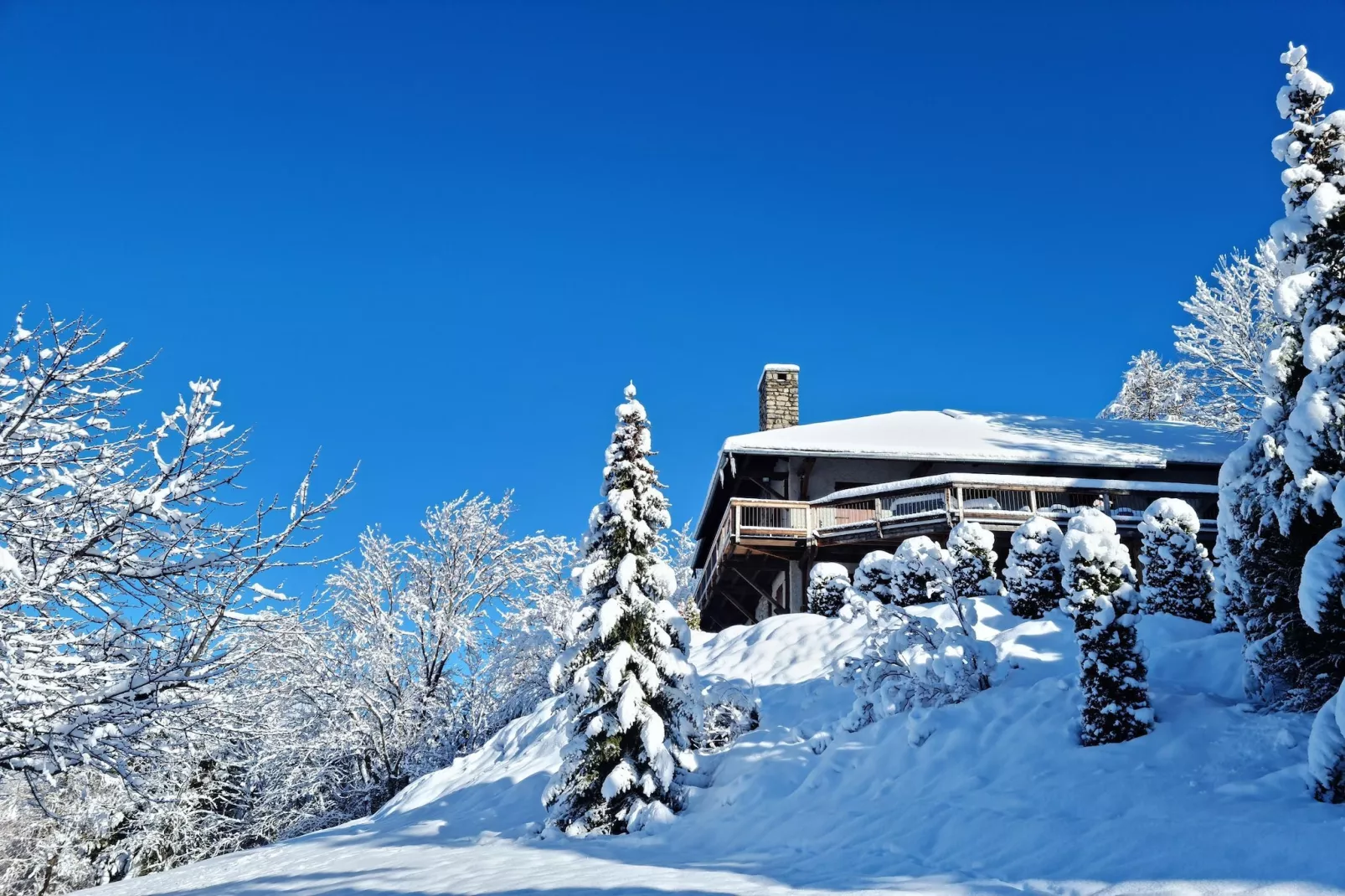 Villa Les Chemins Croisés-Area within 1km in winter