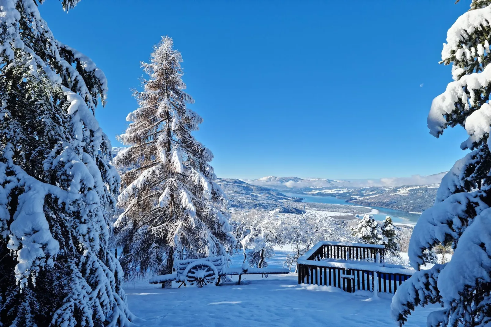 Villa Les Chemins Croisés-Area within 1km in winter