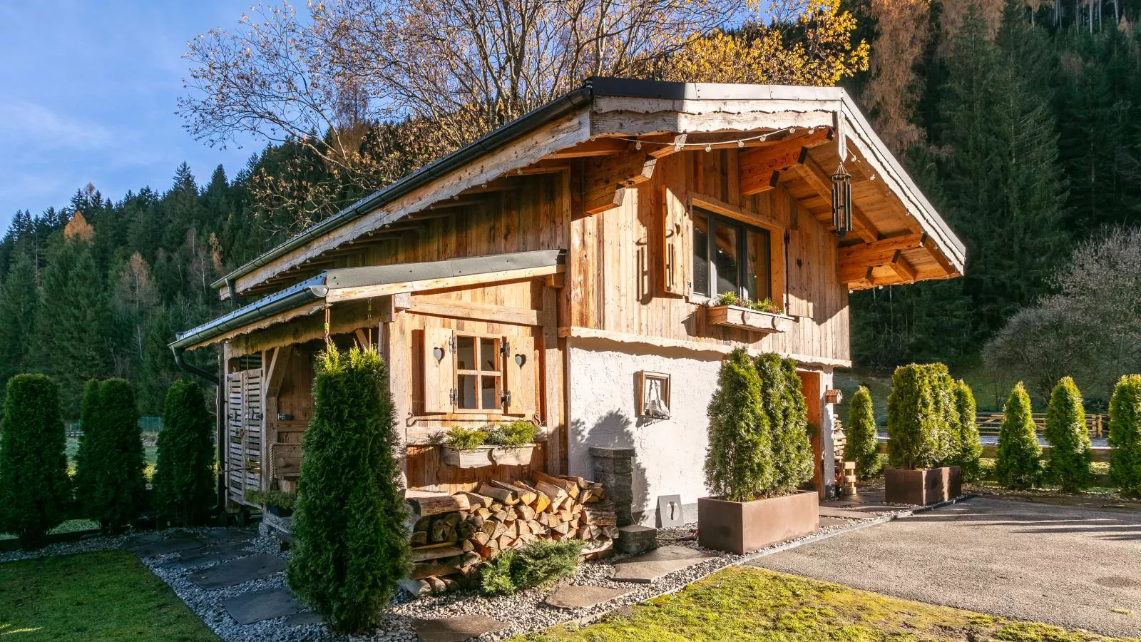 Almversteck Hollersbach-Exterior in summer