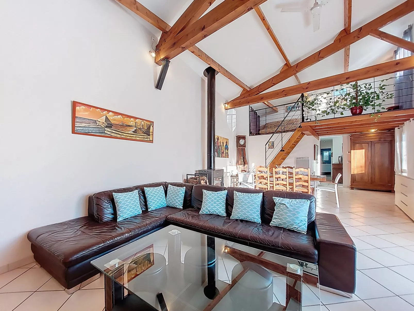 Les Roselières-Drinnen