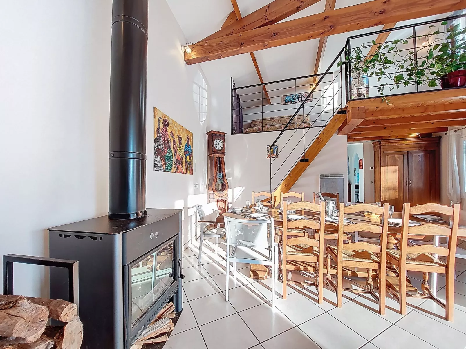 Les Roselières-Drinnen