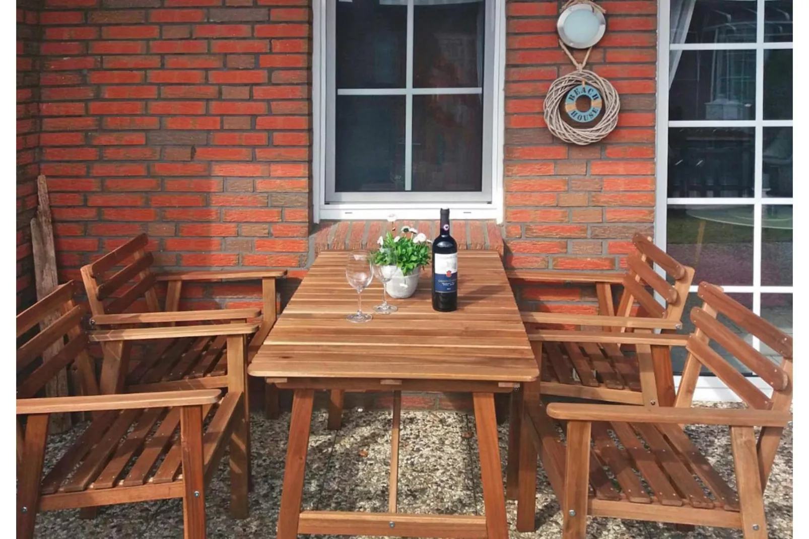 Land and Sea-Terrasse/Balkon