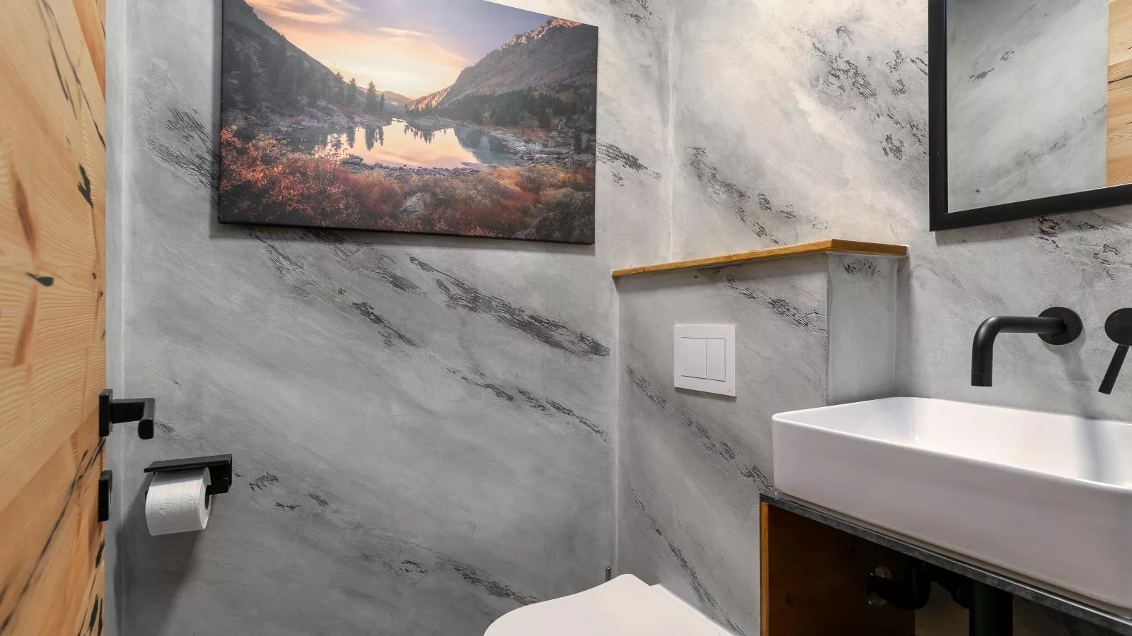 Bergzeit Hollersbach XL-Bathroom