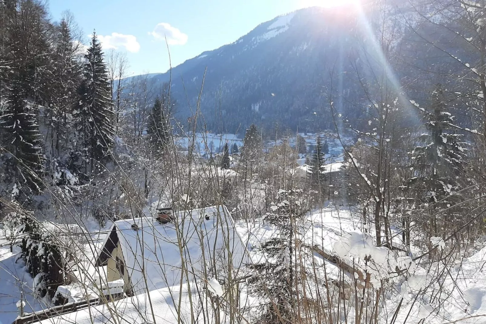 Haus Wasserfall 6 pax-View winter