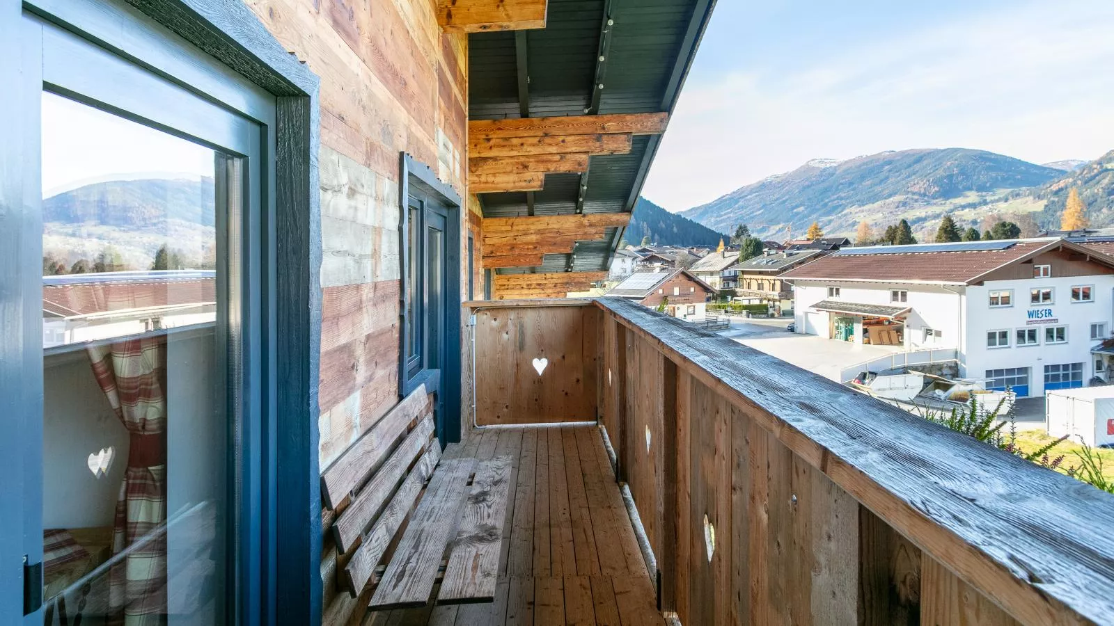 Bergzeit Hollersbach XL-Terrace balcony