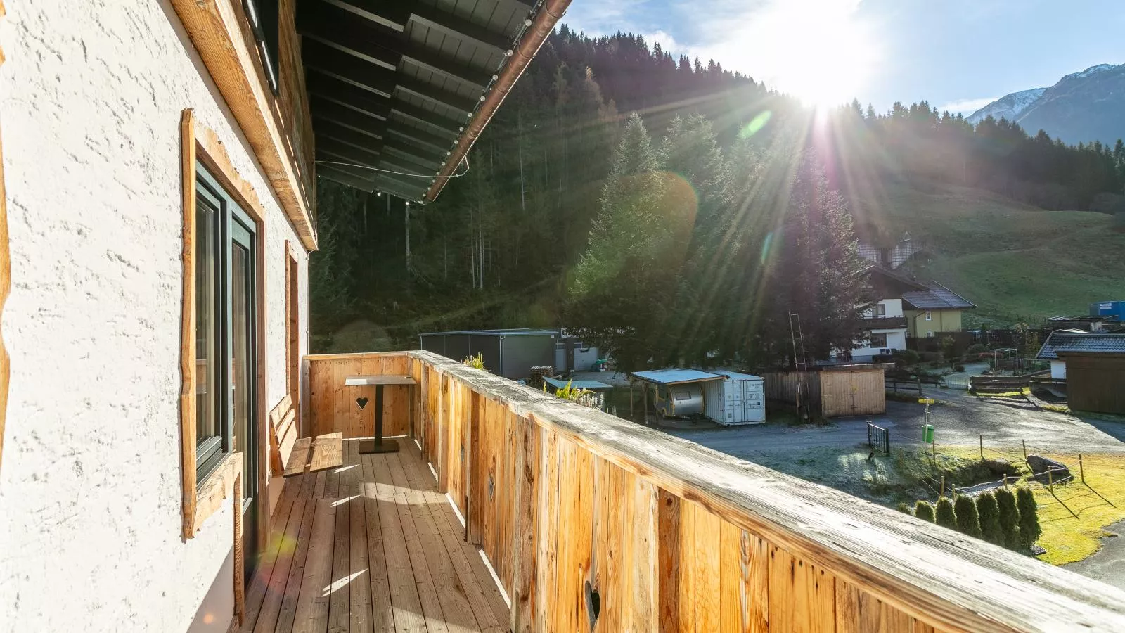 Bergzeit Hollersbach XL-Terrace balcony