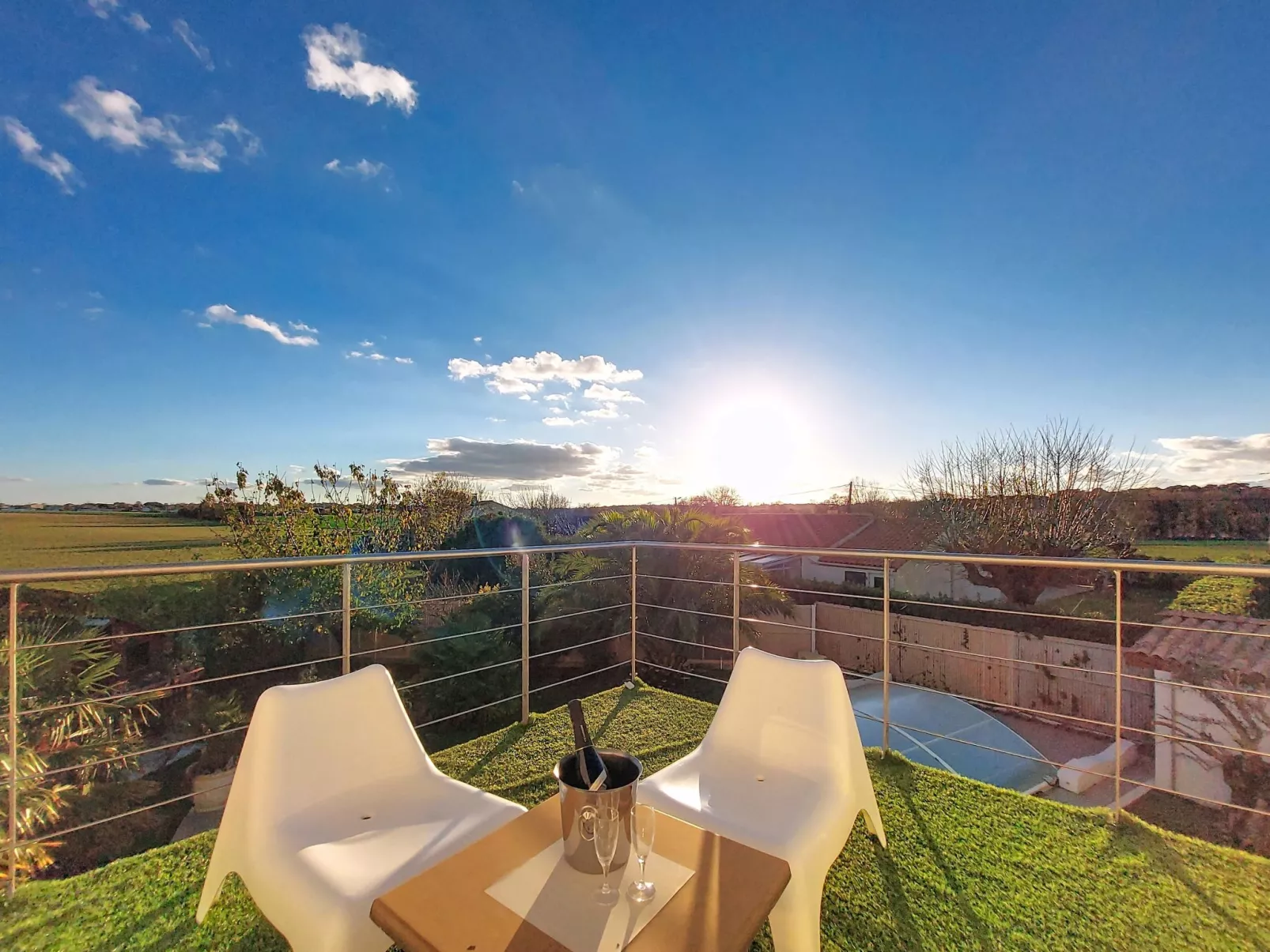 Les Roselières-Draußen