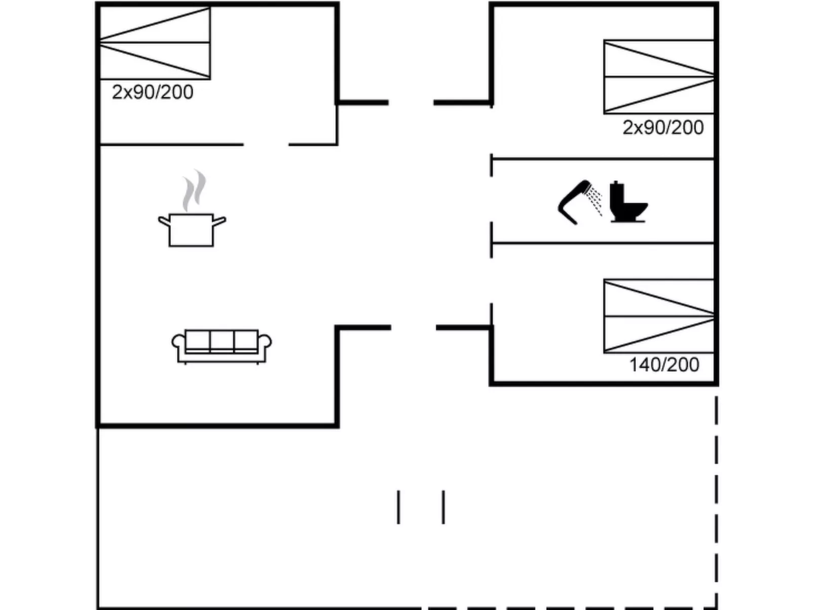 "Nedelko" - 30km from the sea