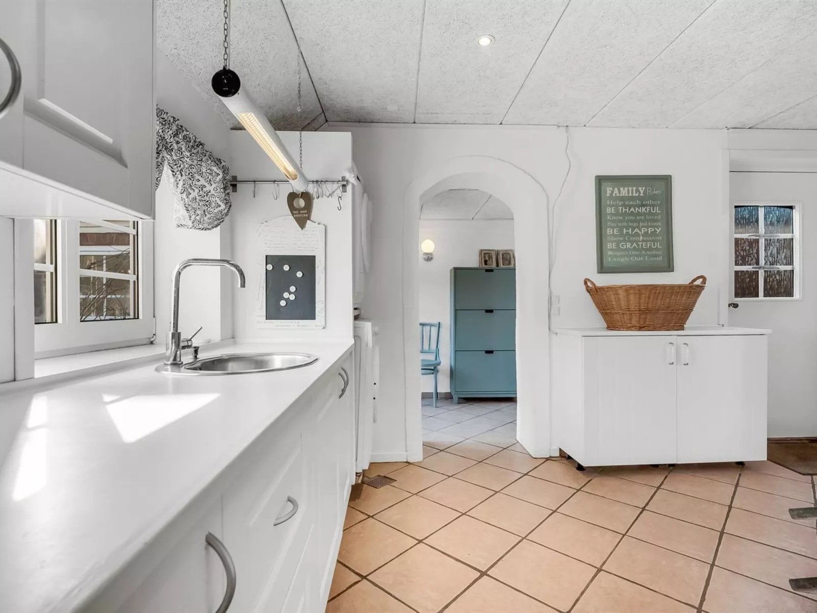 "Brigitte" - 1.3km to the fjord-Inside