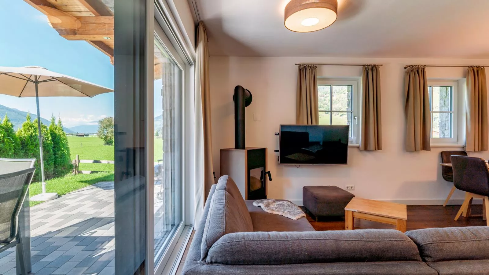 Chalet Lengberg B1-Living room