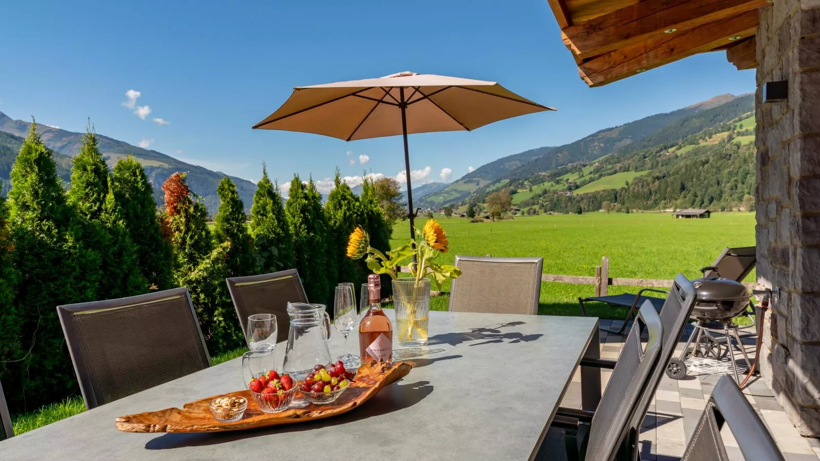 Chalet Lengberg B1-Terrace balcony