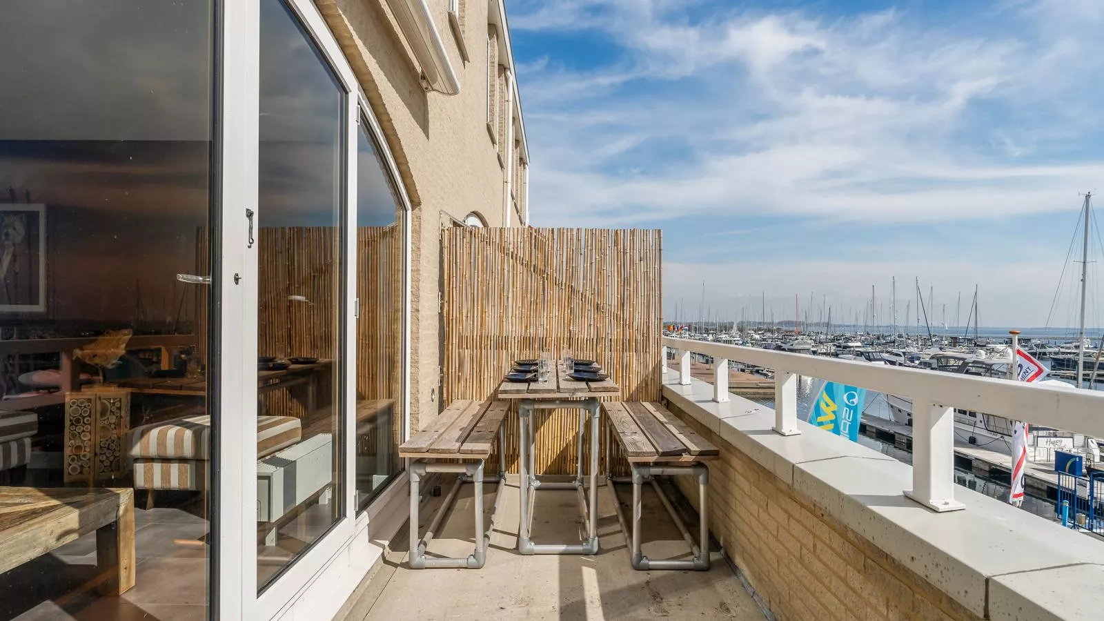 De Brouwersdam-Terrasse / balcon