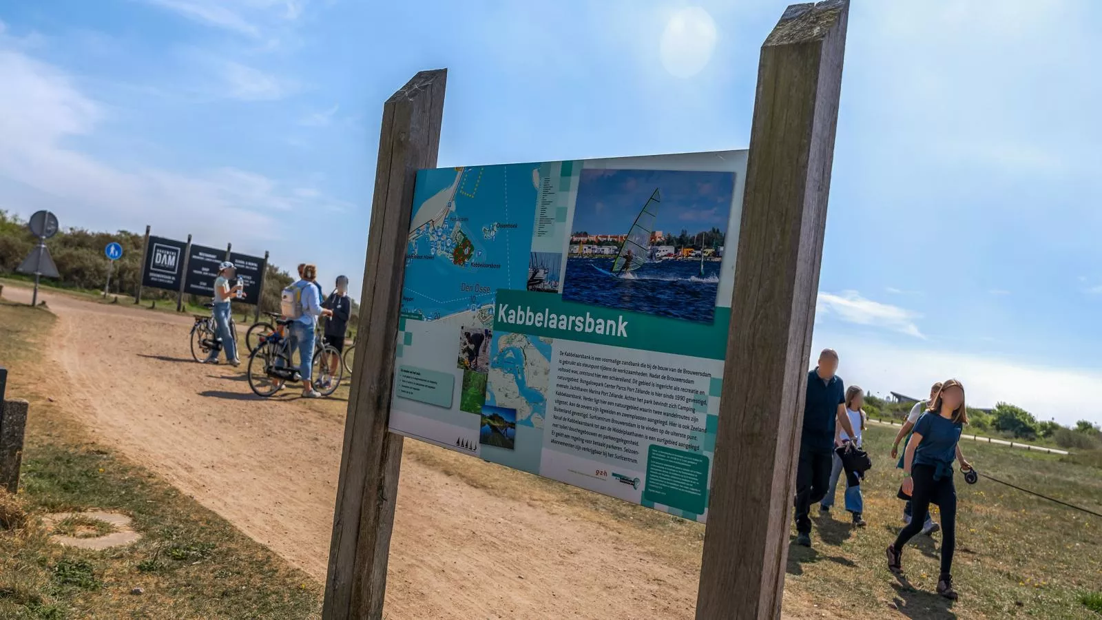 De Brouwersdam-Zones été à 1 km