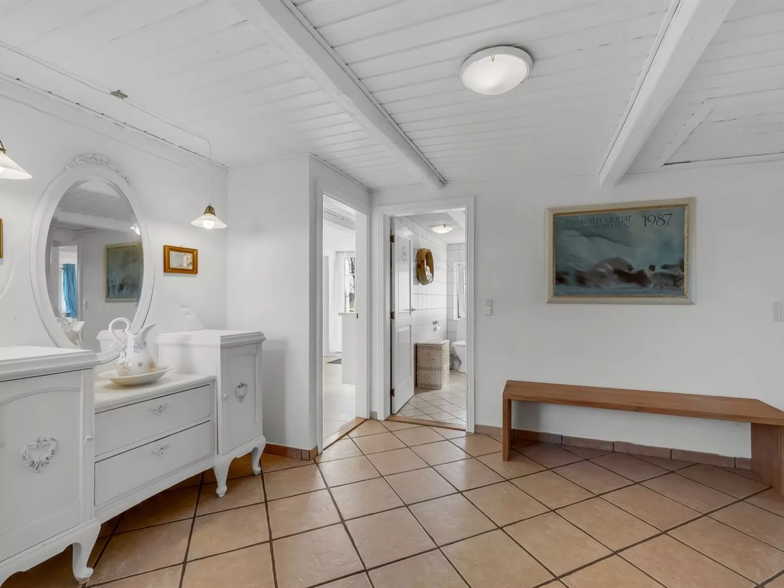 "Brigitte" - 1.3km to the fjord-Inside