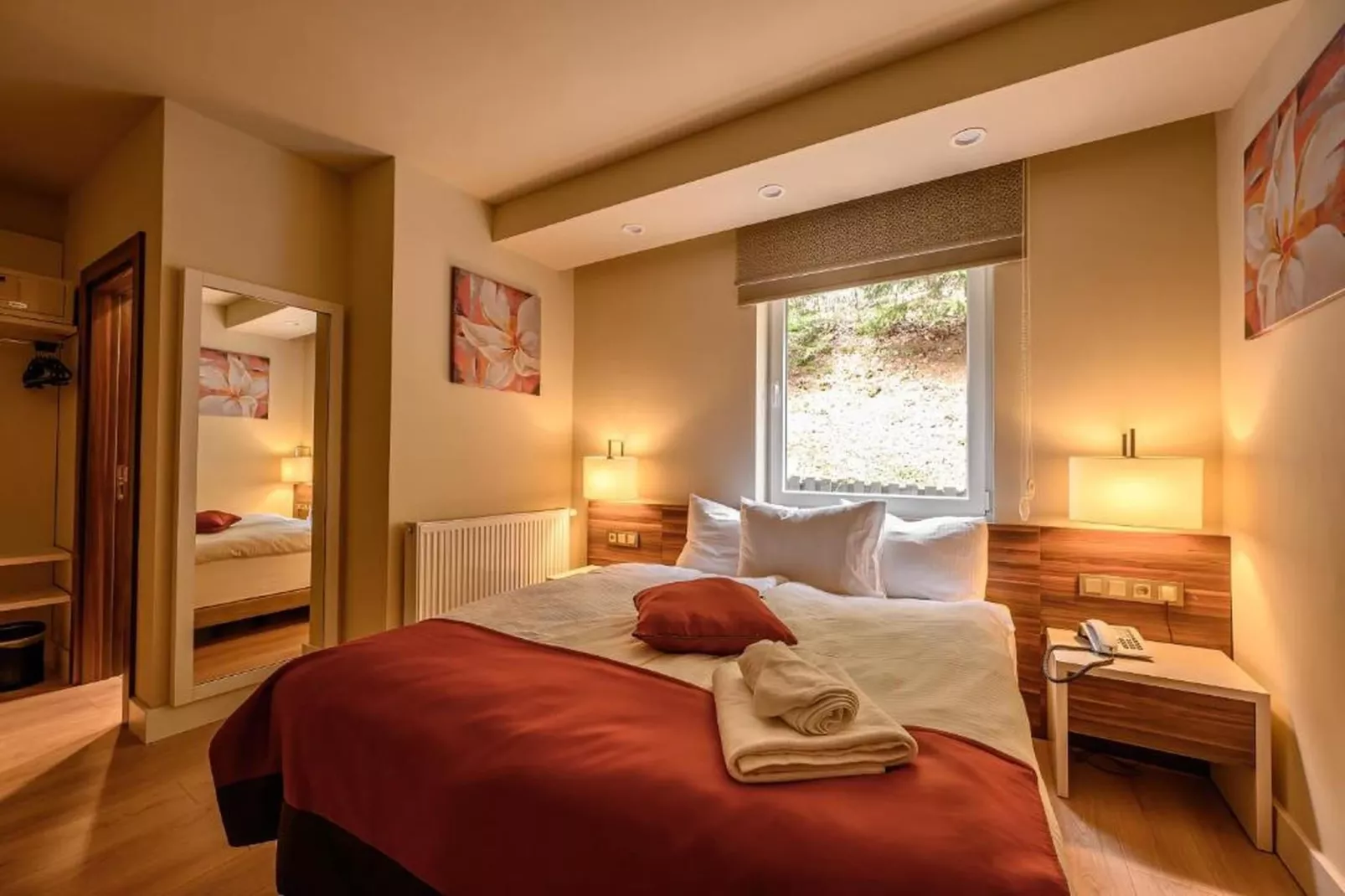 Schwarzbachtal - Double room Forest and Mountain View With balcony