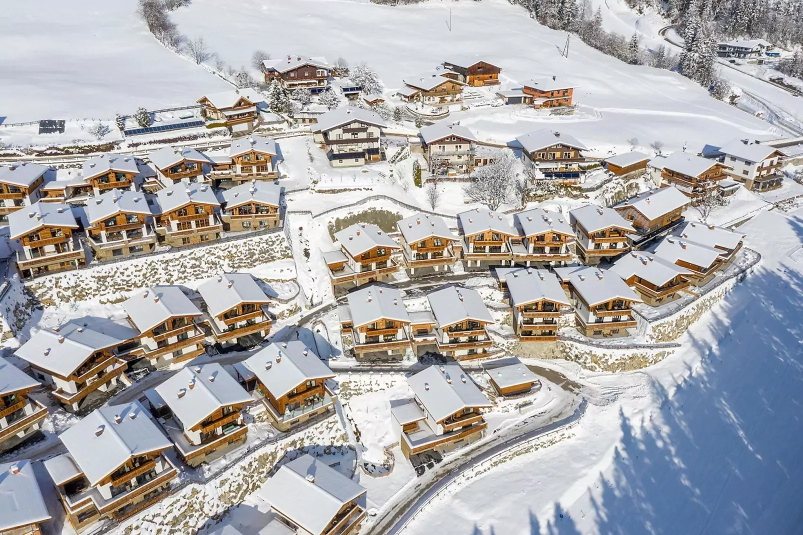 Nationalpark Chalet Hohes Aderl-Extérieur hiver
