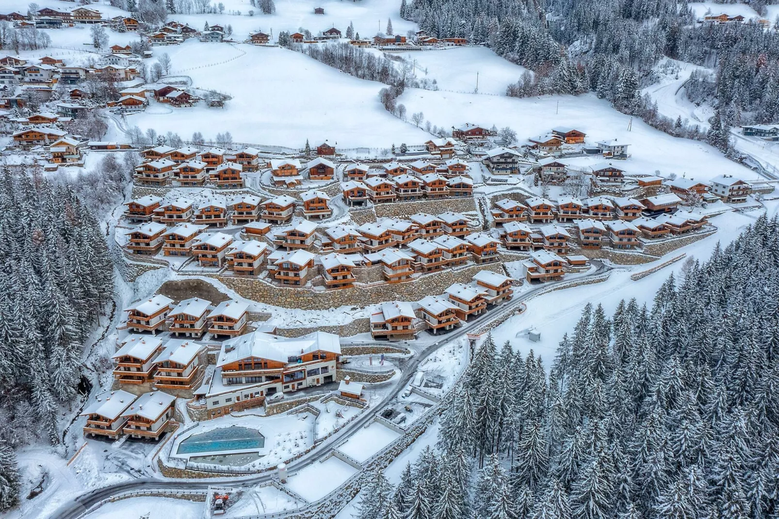 Nationalpark Chalet Rainerhorn-Exterior winter
