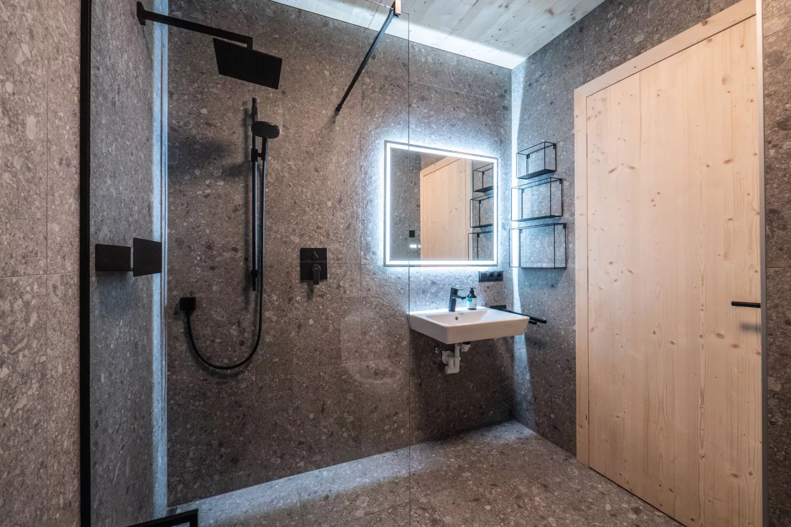 Ferienwohnungen Mieders-Salle de bain