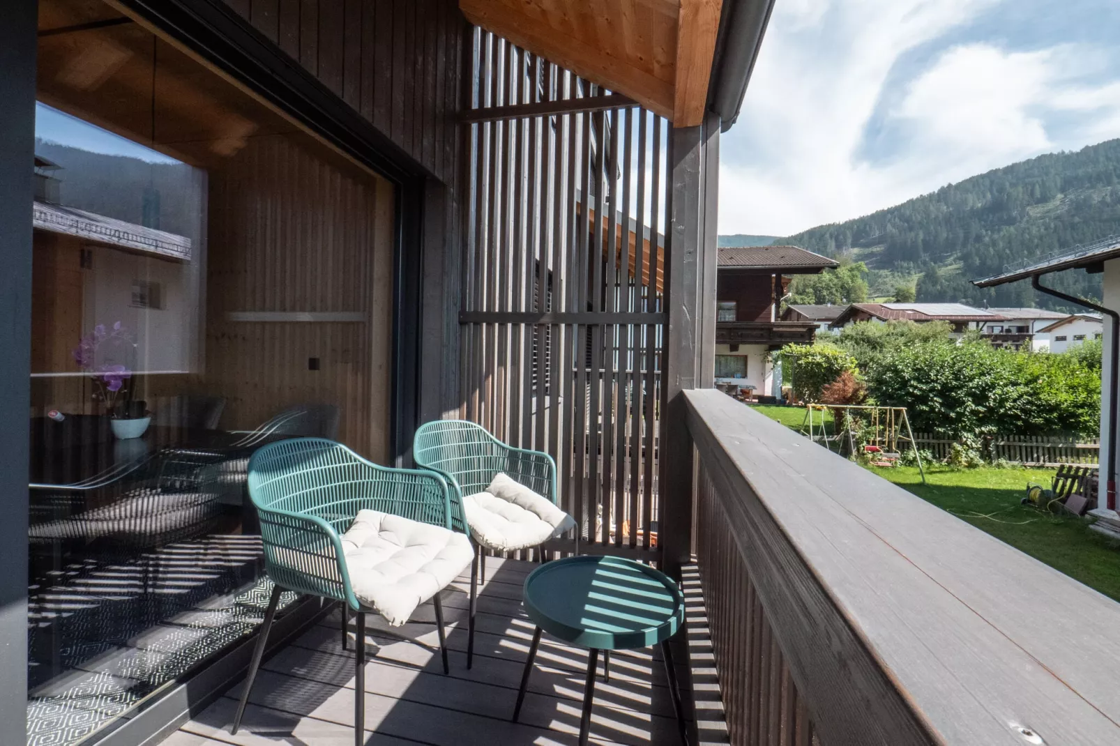 Ferienwohnungen Mieders-Balcon-terrasse
