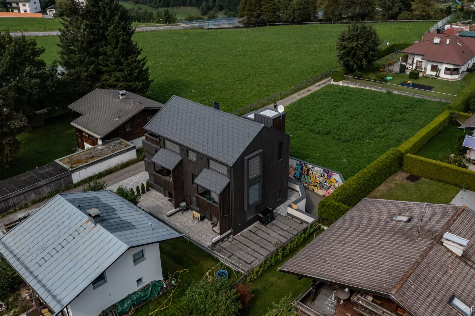 Penthouse in Mieders-Exterior summer