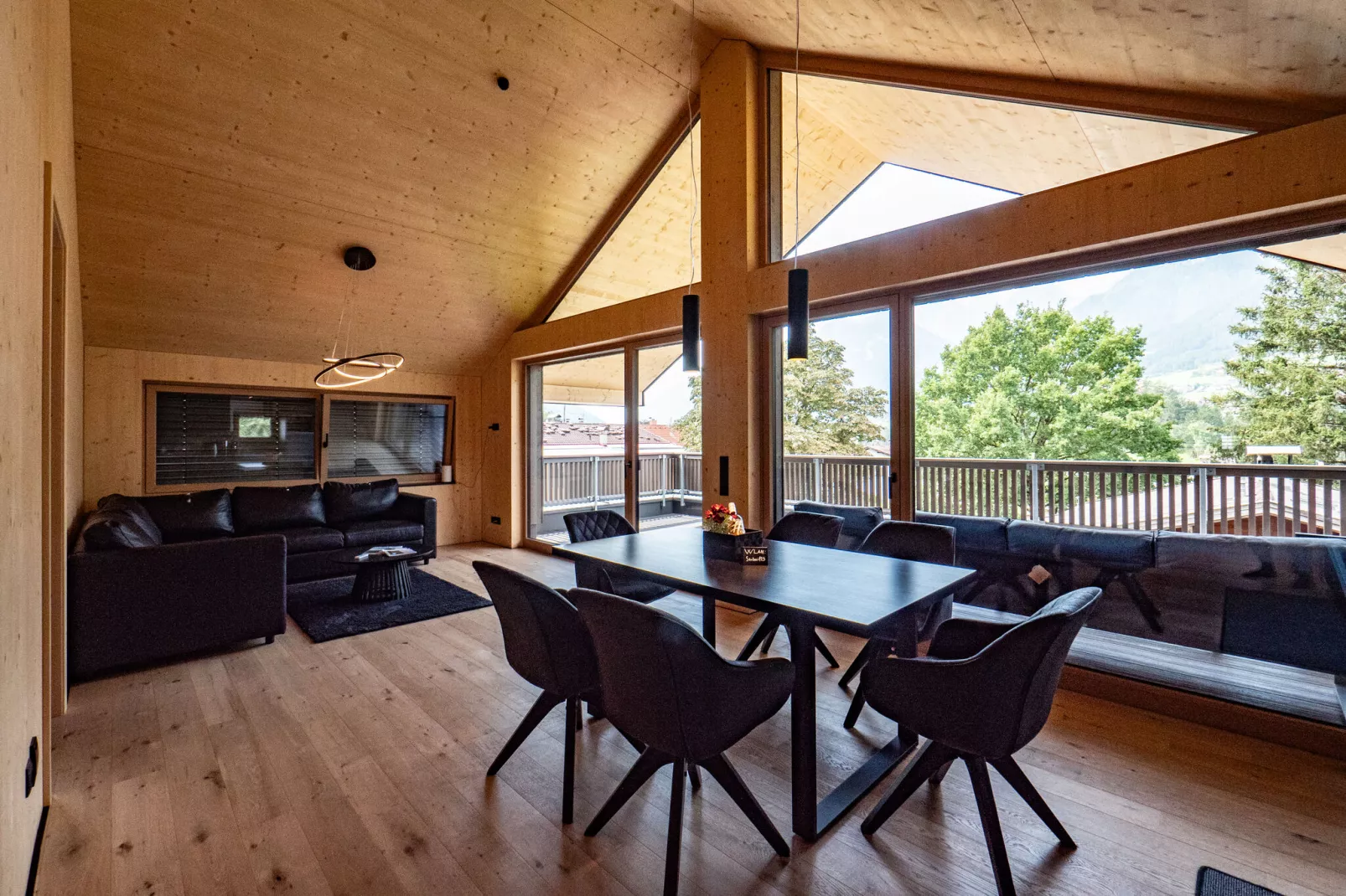 Penthouse in Mieders-Dining room