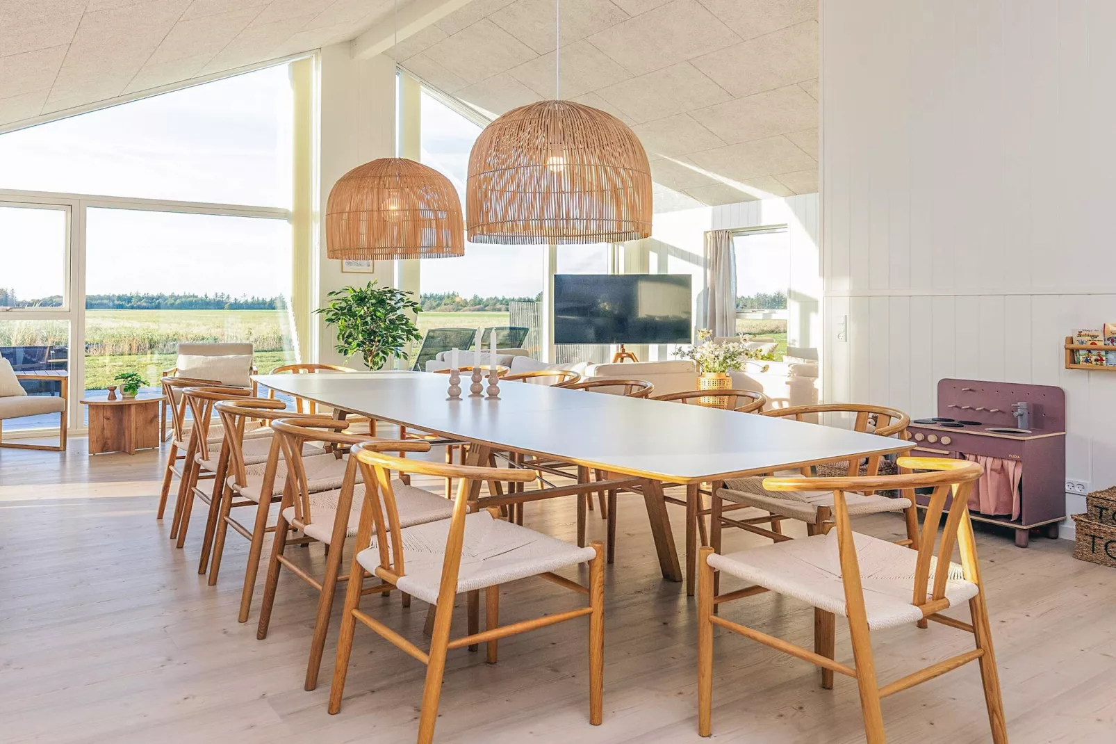 5 Sterne Ferienhaus in Saltum-Innenbereich