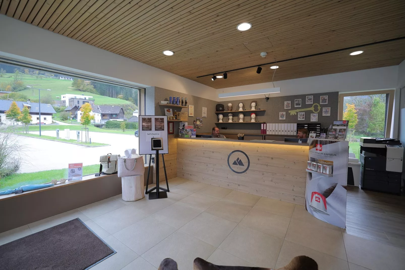 Schiederweiher-Empfangshalle