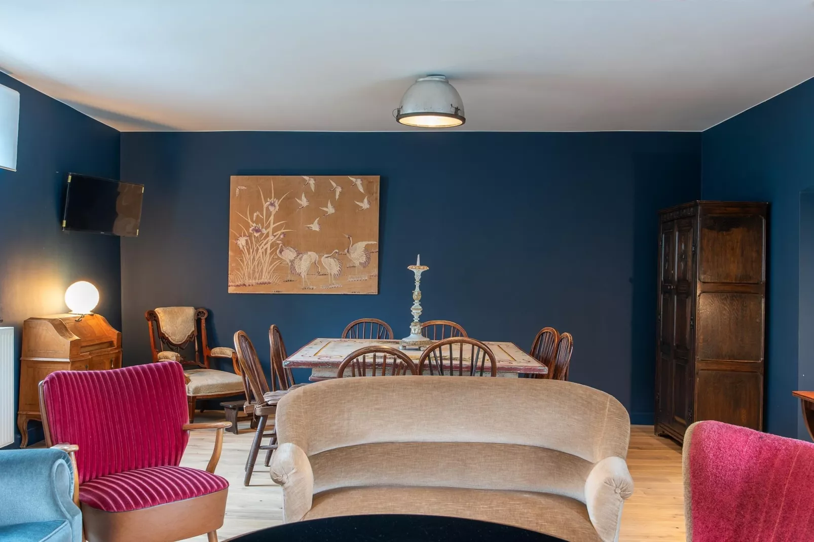 Maison Bleue-Wohnzimmer