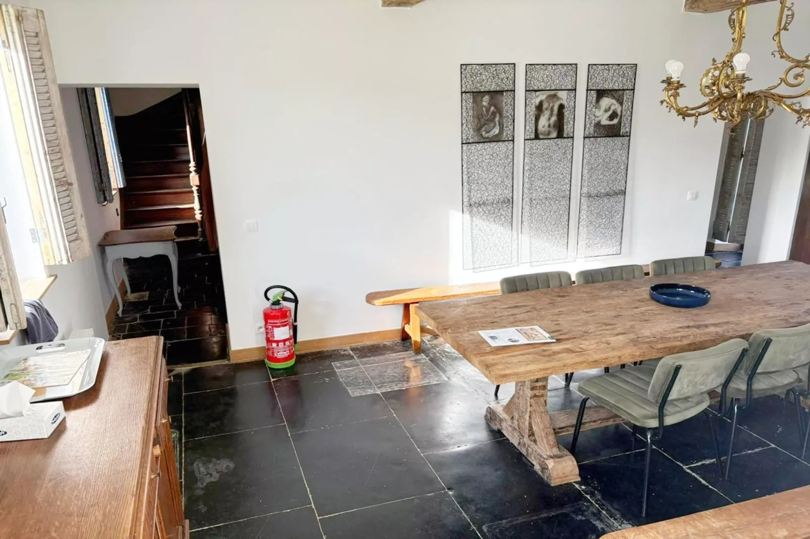 Maison Rose-Esszimmer