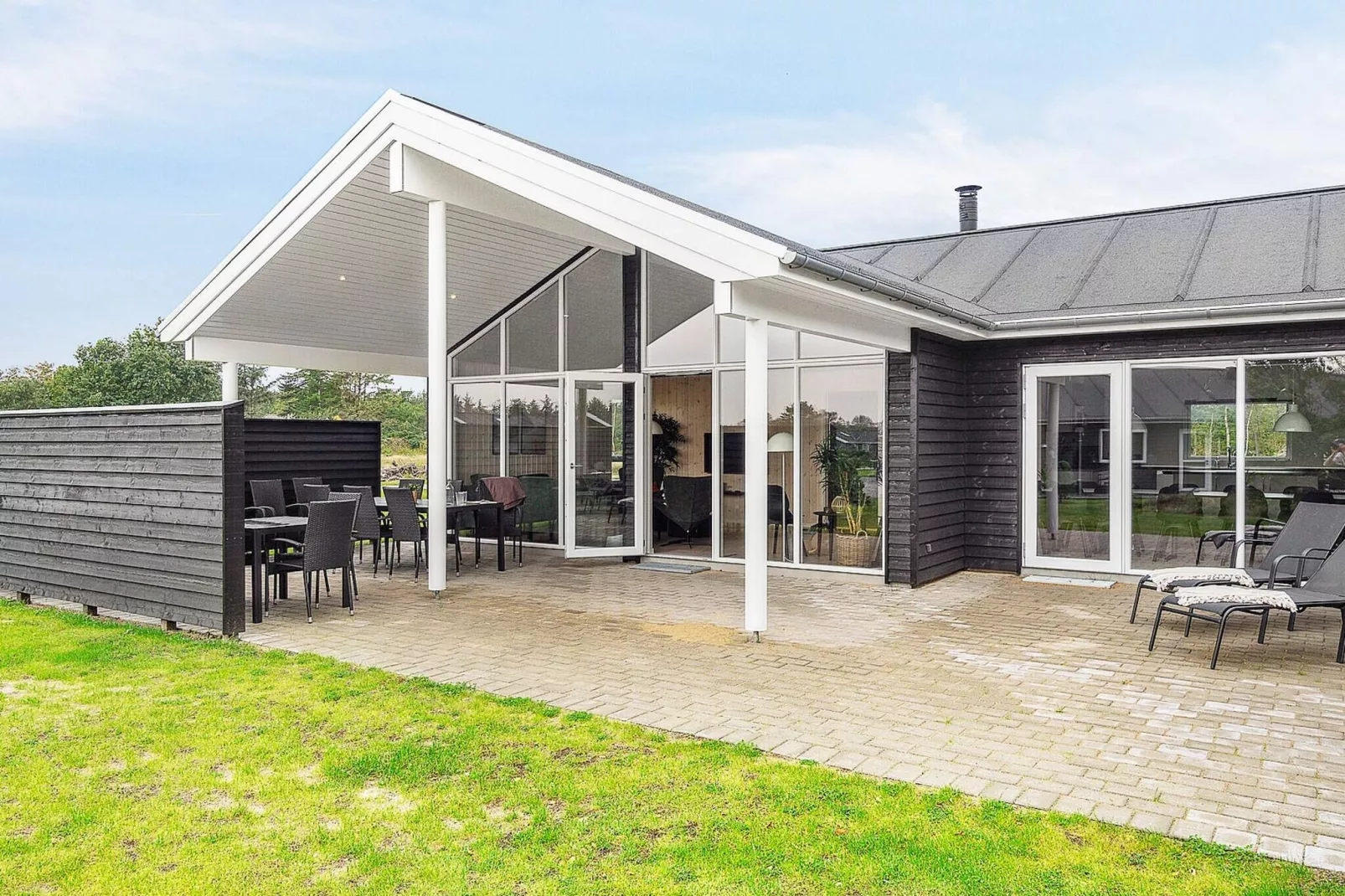 18 Personen Ferienhaus in Ålbæk-Aussicht