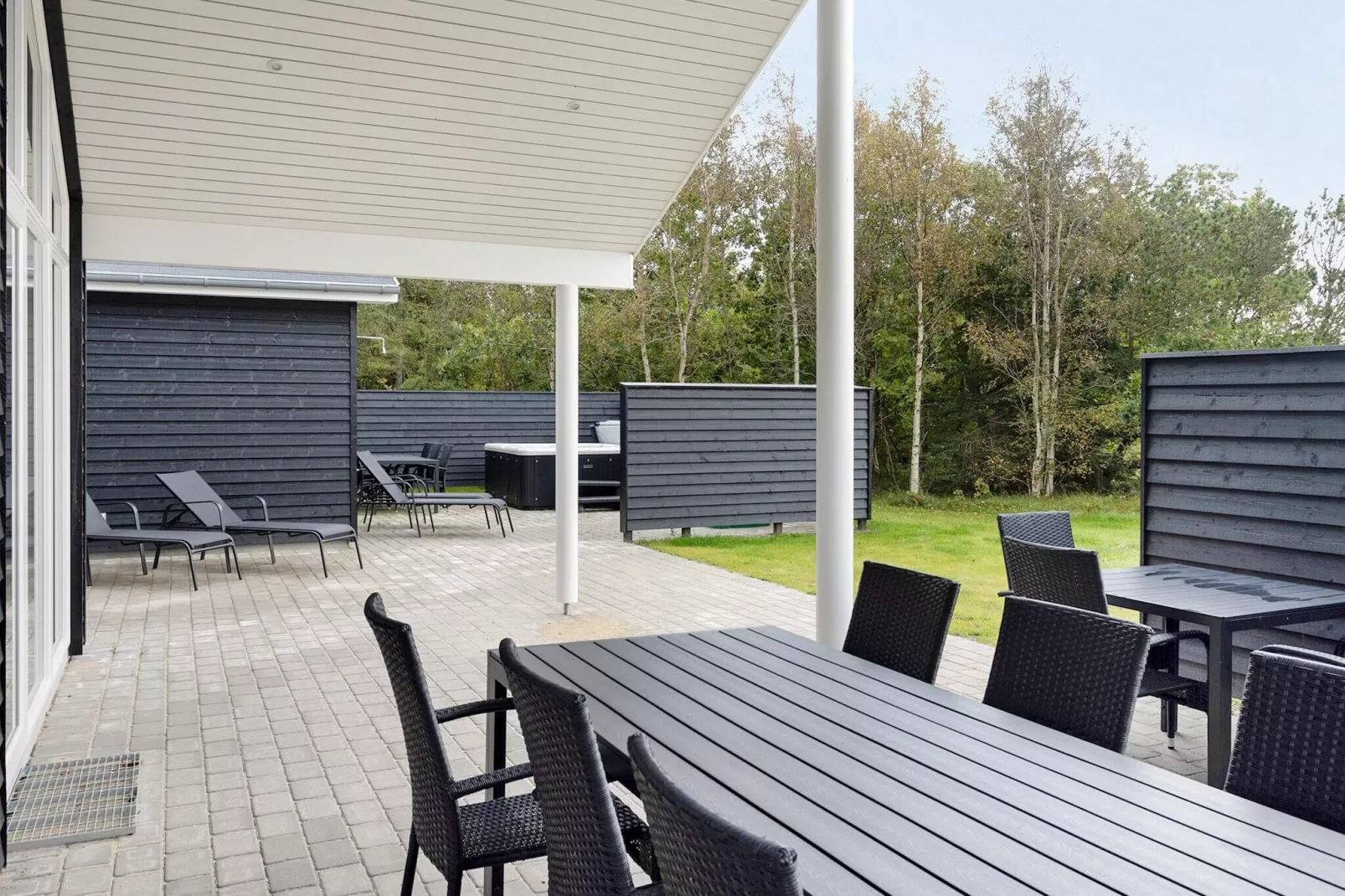18 Personen Ferienhaus in Ålbæk-Aussicht