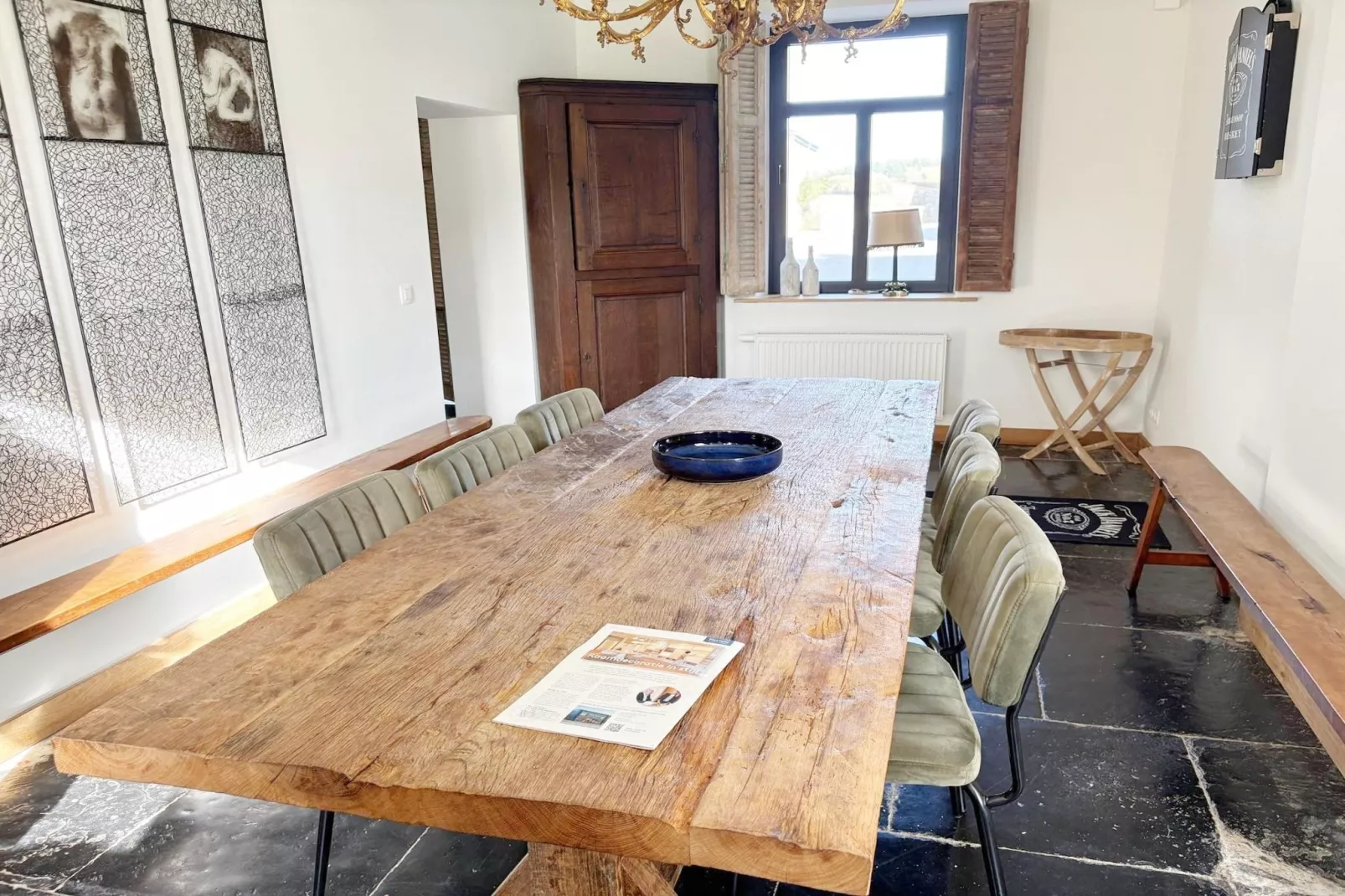 Maison Rose-Esszimmer