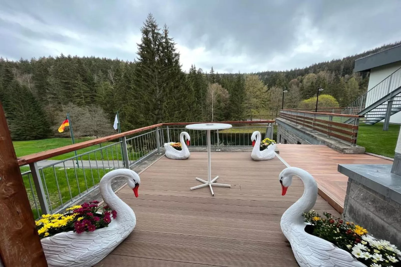 Schwarzbachtal  - Wheelchair Accessible Double Room-Terrace balcony