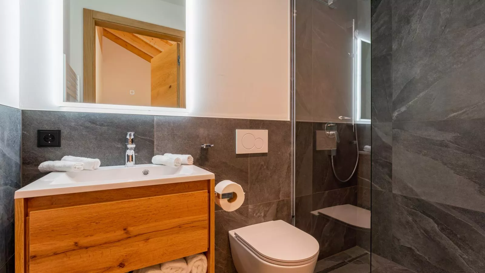 Romantik Mountain Chalet-Salle de bain