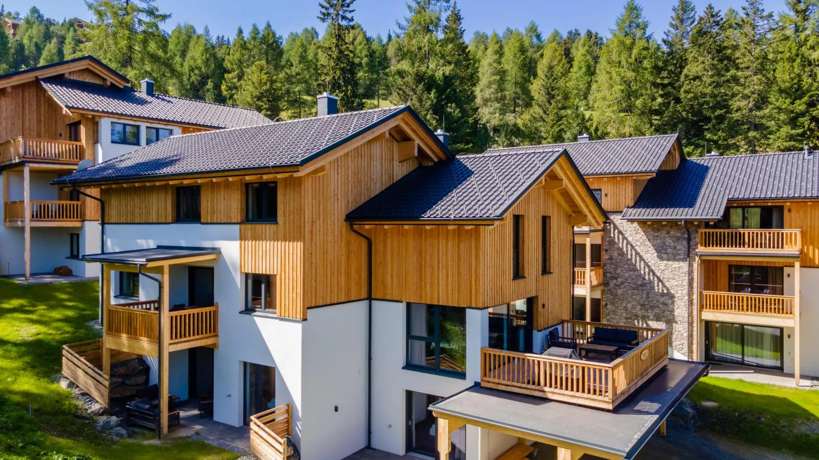 Romantik Mountain Chalet-Extérieur été